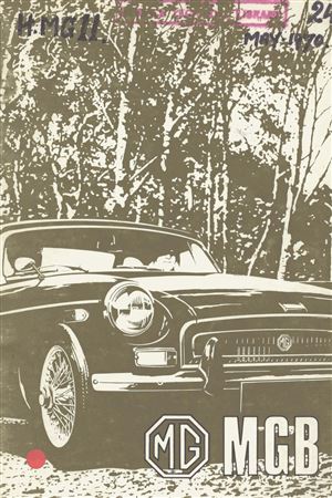 Drivers Handbook - MGB & GT NAS - 1968-1969 - AKD7059GR - OTP