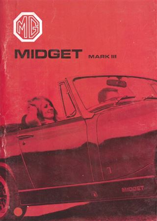 Drivers Handbook - MG Midget Mk3 NAS - 1968-1969 - AKD7061GR - OTP