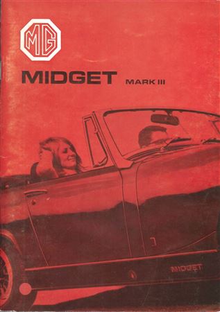 Drivers Handbook - MG Midget Mk3 NAS - 1970 - AKD7597GR - OTP