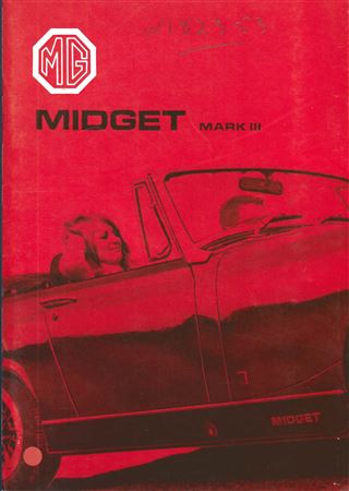 Drivers Handbook - MG Midget Mk3 NAS - 1971 - AKD7883GR - OTP