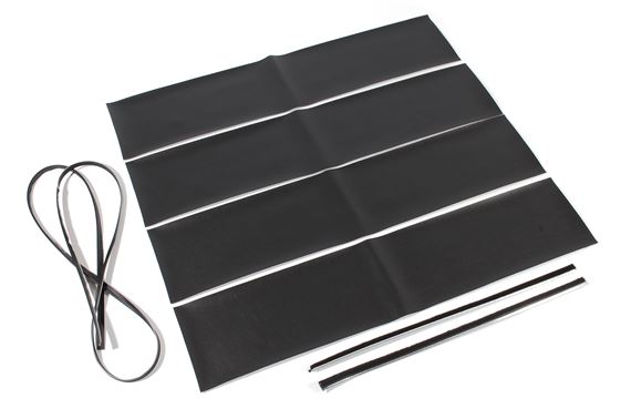 Door Capping Covering Kit - Black with Black Piping - AKE51923AACVR