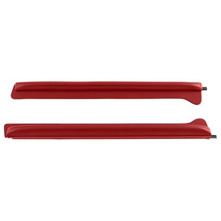 MGB Door Capping Set - Red/Red Piping - AKE51923MM