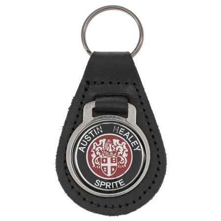 Key Ring - Austin-Healey Sprite Black/Red - AKF001B