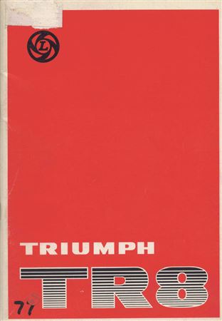Owners Handbook - TR8 - 1978 - AKM312278GR - OTP