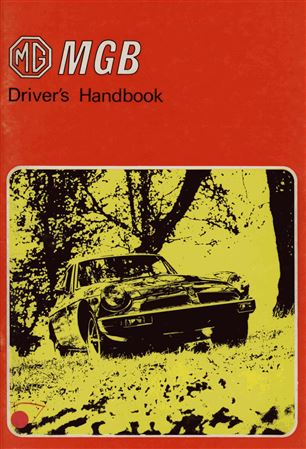 Drivers Handbook - MGB & GT CDN - 1975 - AKM3287GR - OTP