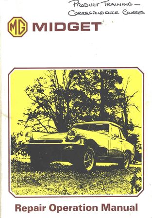 Workshop Manual - Midget 1500 - 1975 - AKM3327GR - OTP