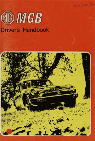 Drivers Handbook - MGB USA - 1976 - AKM3407GR - OTP