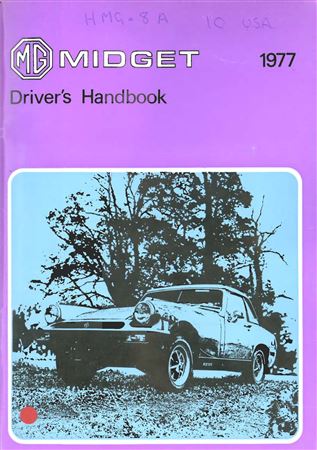 Drivers Handbook - Midget 1500 (GAN6UH) USA 1977 - AKM3519GR - OTP