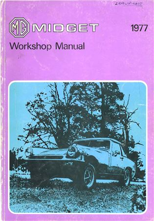 Workshop Manual - Midget 1500 North America - 1977 - AKM3523GR - OTP