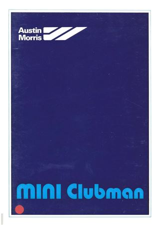 Drivers Handbook - Mini Clubman - 1976-1980 - AKM3548GR - OTP