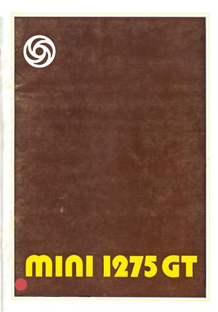 Drivers Handbook - Mini 1275 GT - 1976-1980 - AKM3549GR - OTP