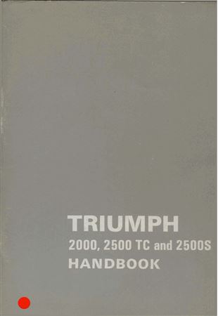 Owners Handbook - 2000 2500Tc & 2500S Mk2 - 1975-1977 - AKM36172GR - OTP