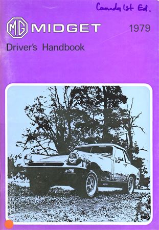 Drivers Handbook - Midget 1500 (GAN6UK) CDN 1979 - AKM4390GR - OTP