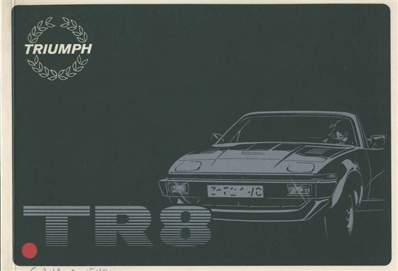 Owners Handbook - TR8 - 1980-1981 - AKM4779GR - OTP