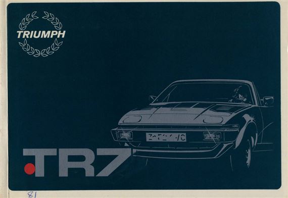 Owners Handbook - TR7 Convertible USA - 1980-1981 - AKM4780GR - OTP