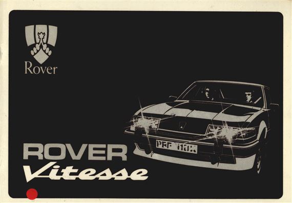 Owners Handbook Supplement - SD1 Vitesse - 1982-1987 - AKM51062GR - OTP
