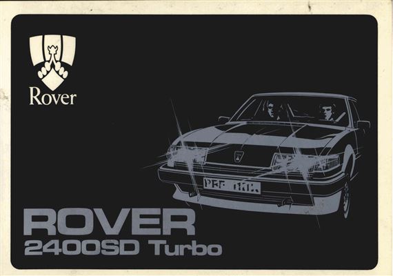Owners Handbook Supplement - SD1 2400Sd - 1983-1986 - AKM5241GR - OTP