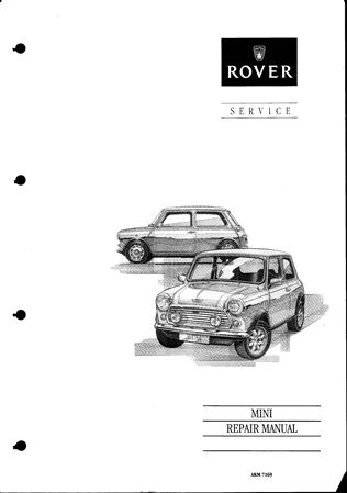 Drivers Handbook - Mini - 1992-1993 - AKM7168GR - OTP