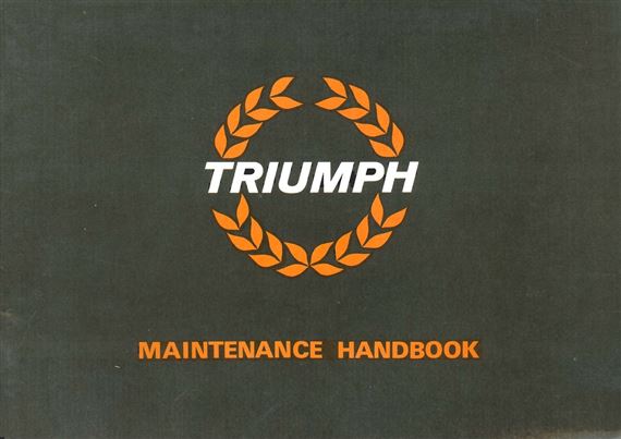 Owners Handbook - TR7 TR8 Emission - 1979 - AKM800779GR - OTP