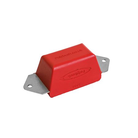 Bumpstop Rear (2 Bolt) Standard Performance Red 1AM - ANR4189PBR - Polybush