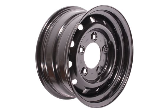 Steel Wheel - Welded Tubeless 16 x 6.5 Black - Bearmach ANR4583PM