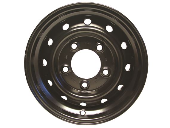 Steel Wheel 6.5 x 16 (tubed) Heavy Duty Primed - ANR5593PMBP - Aftermarket