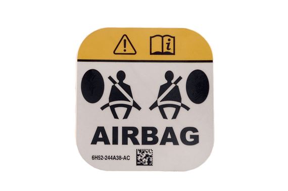Label - Side Airbag Warning - Square - BAC501720 - Genuine