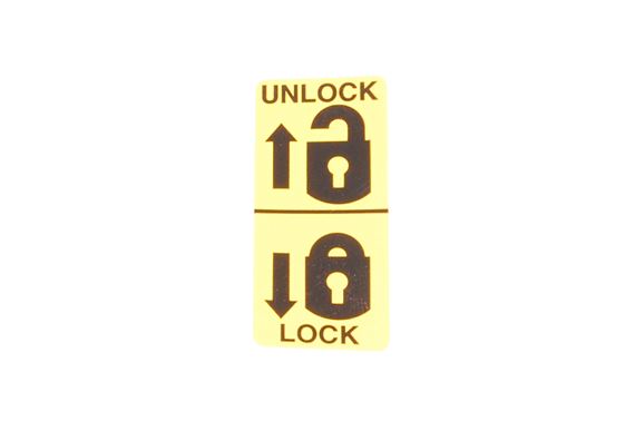 Child Lock Decal - BAD100300 - Genuine