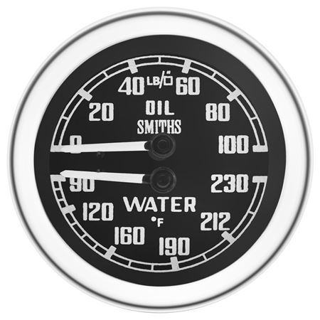 Dual Gauge - Degrees F - Smiths - New - BHA4586