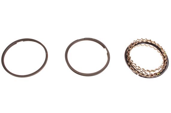 Piston Ring Set (4) - 3 Ring Type - Oversize +020 - BHM1183020P - Aftermarket