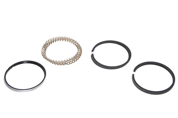 Piston Ring Set (4) - 3 Ring Type - Standard Size - BHM1183P - Aftermarket