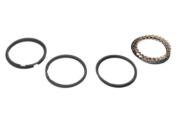 Piston Ring Set (4) - 4 Ring Type - Oversize +040 - BHM1184040