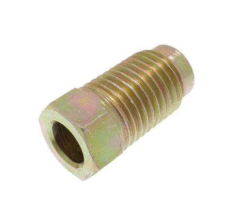 Brake Pipe End Male 7/16 UNF Brass 1/4 Pipe BPU9