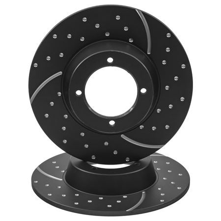 Brake Disc Grooved Froot (pair) MGA - BTB108TG - EBC