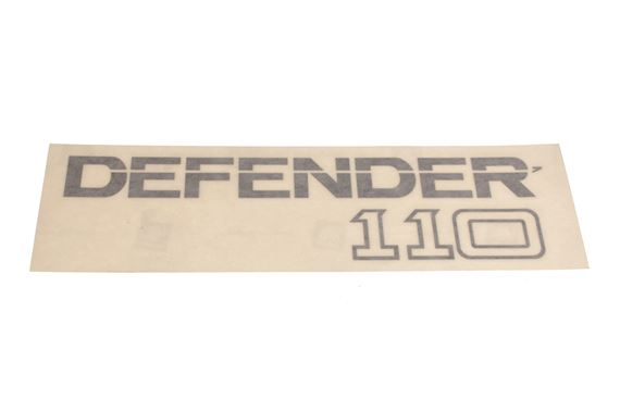 Defender 110 Decal Light Grey - BTR2982LVA - Genuine
