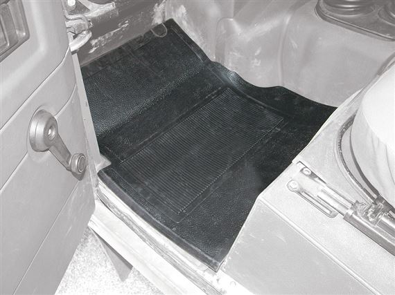 Rubber Mat Front LH Single LT77 BTR7895BP Aftermarket