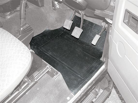 Rubber Mat Front RH Single R380 BTR7898BP Aftermarket
