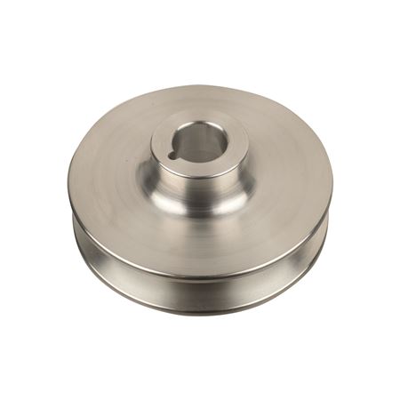 Alternator Pulley 75mm Aluminium Dia 15mm Shaft C39 C40 & C42 - C13594A - Powerlite