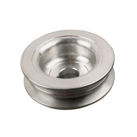 Alternator/Dynamo Pulley Double V/Belt Type Aluminium - C19520A/1 - Powerlite