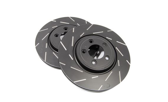EBC Front Brake Discs (pair) 326mm - C2P26267UR