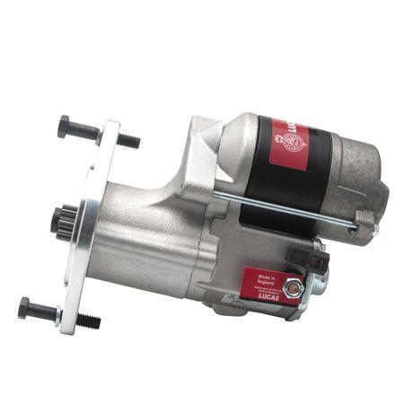 Starter Motor Hi-Torque Jaguar V12 (Eng 7S7001 on) Dual Polarity 9 Tooth - C36693U/L - Lucas