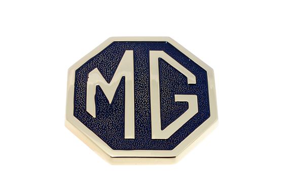 Boot Badge "MG" Metal Black/Gold - CHA508