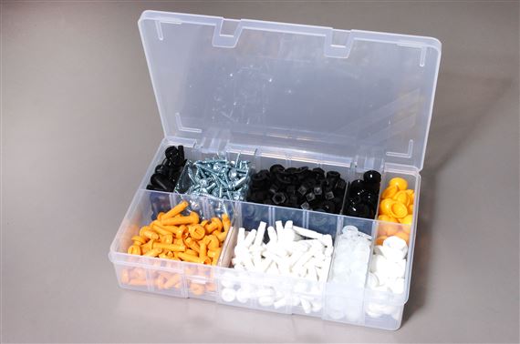 Number Plate Fixings Assorted Pack 240 - RX2548