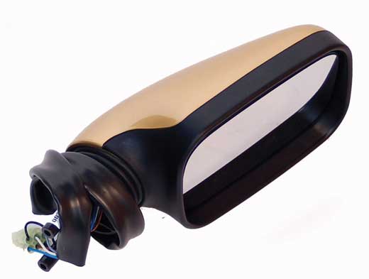 MGF/TF Door Mirror Electric LHD LH Convex Sienna Gold - CRB110170GUF