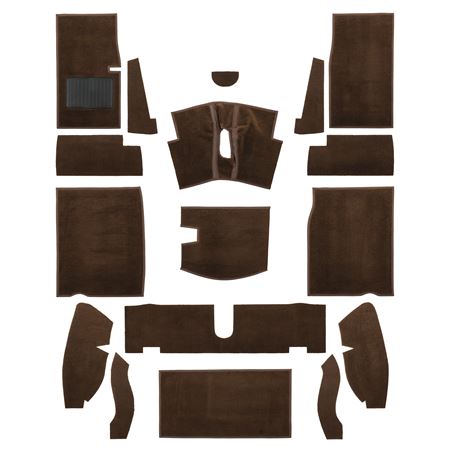 Carpet Set Complete - Autumn Leaf LHD - Midget MK3 Sprite MK4 - CSK1005L