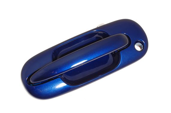 Handle assembly-front door - LH, Tahiti Blue - CXB000150JRJ - Genuine MG Rover