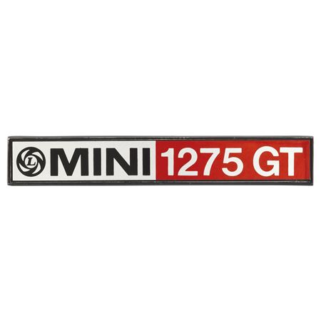 Badge 'MINI 1275 GT' - CZH4154