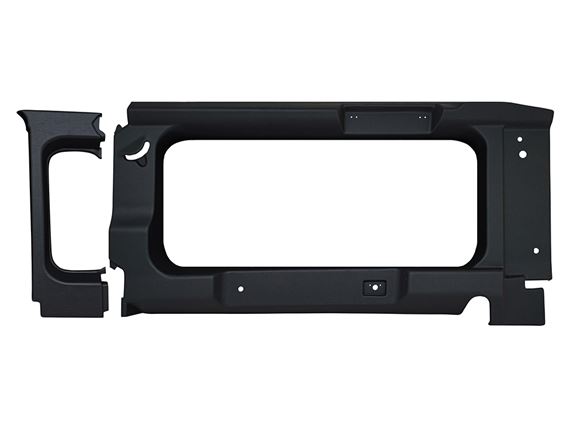 Rear Window Surround Kit With Cut-out Black - DA1643 - Britpart