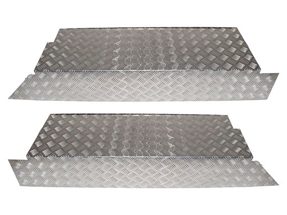 Chequer Plate Loadspace Wheel arch pair 2mm - STC61838P - Aftermarket