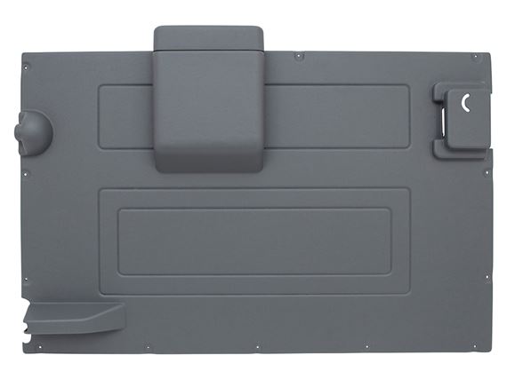 Tailgate Door Card L/Grey Inc Wiper Cover - DA2517 - Britpart